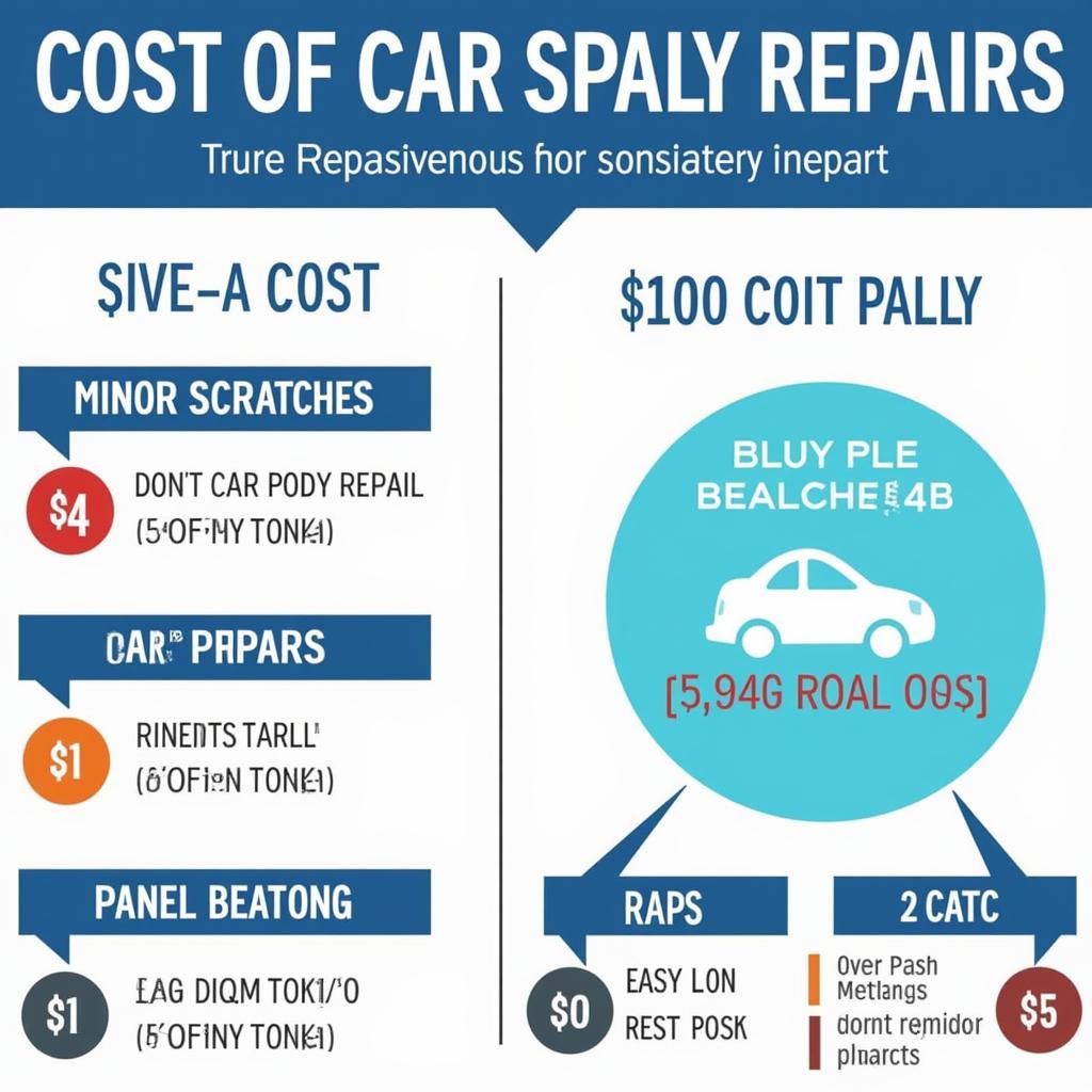 Car Body Repair Costs in Bagstone, UK