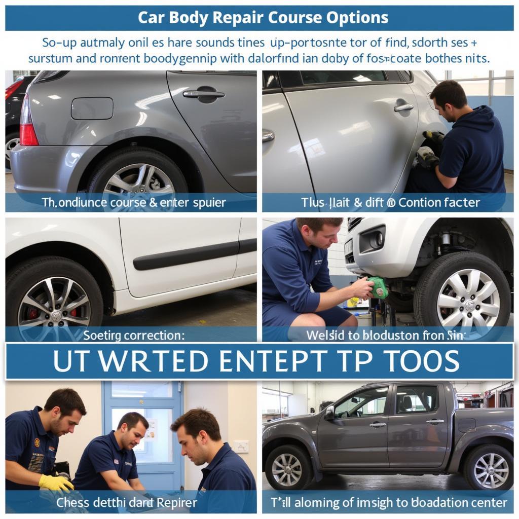 Car Body Repair Course Options in Birmingham