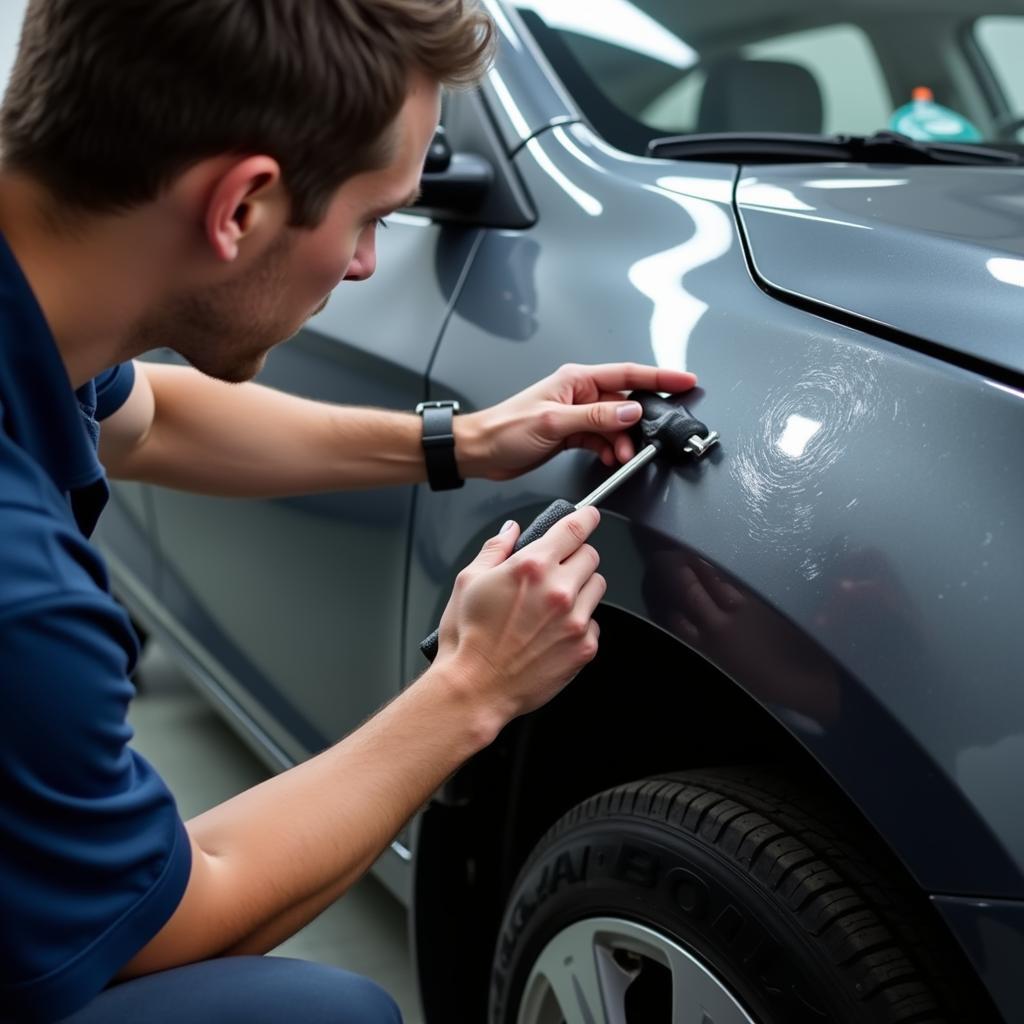 Assessing Car Body Damage for Repair