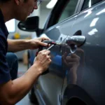 Assessing car body damage for repair