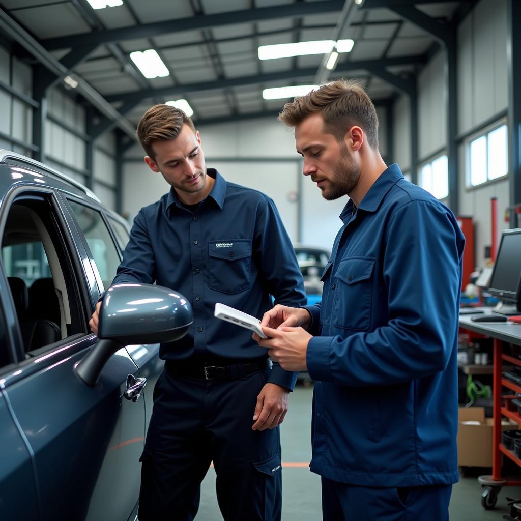 Car Body Repair Damage Assessment in Horley