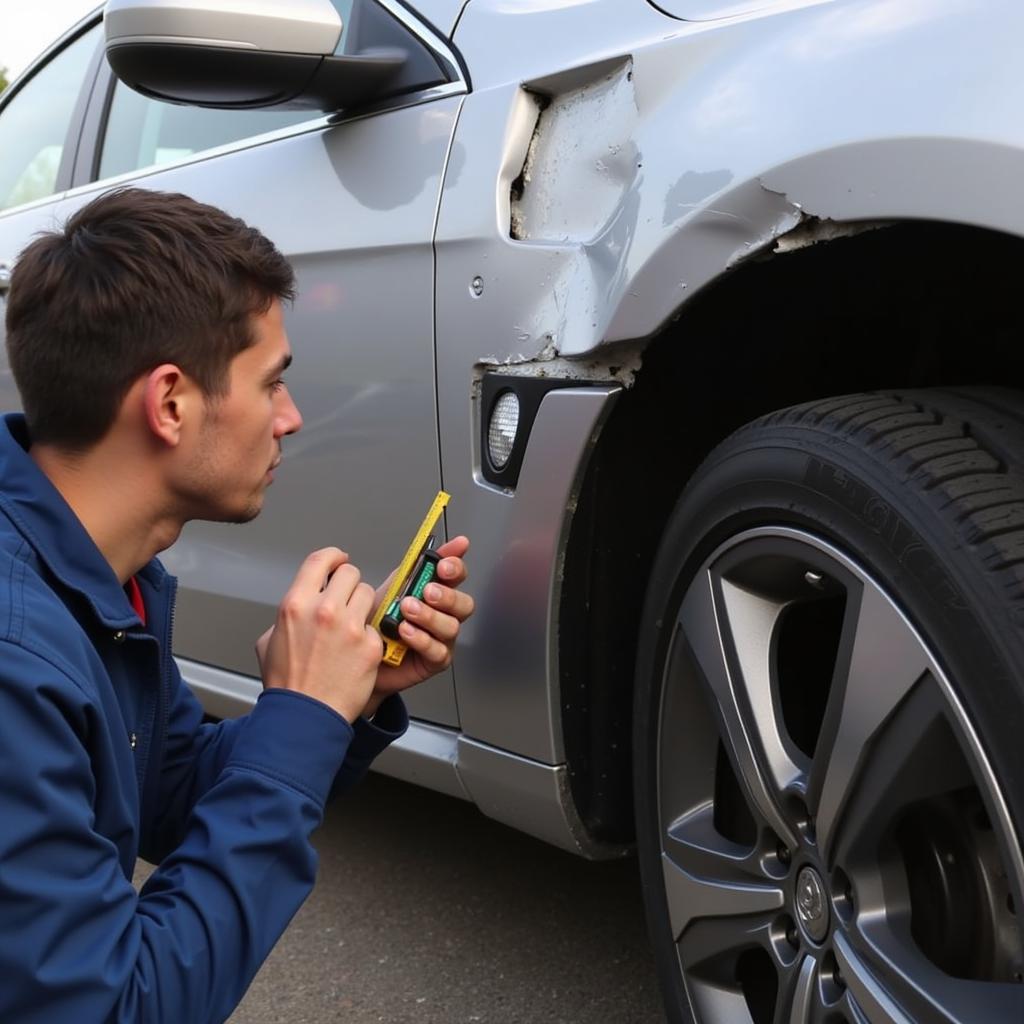 Assessing Car Body Damage in Kings Langley