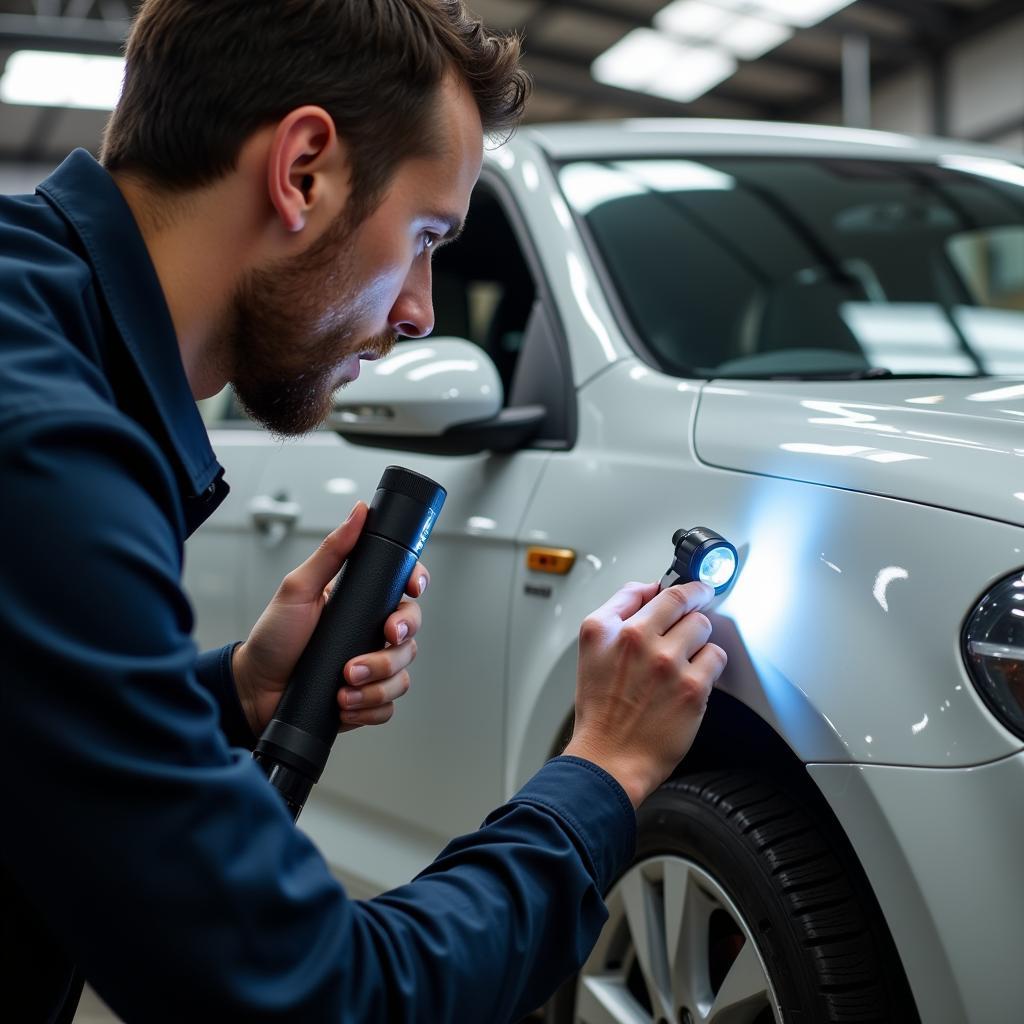 Assessing Car Body Damage in Northallerton