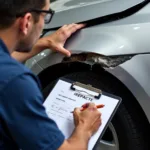 Car Body Repair Damage Assessment in Spondon