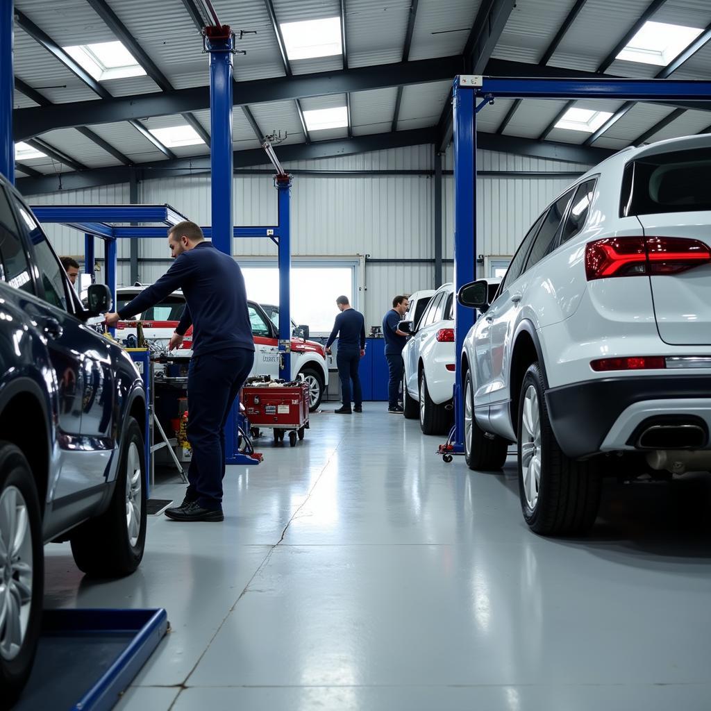 Choosing the Right Car Body Repair Shop in Dunoon