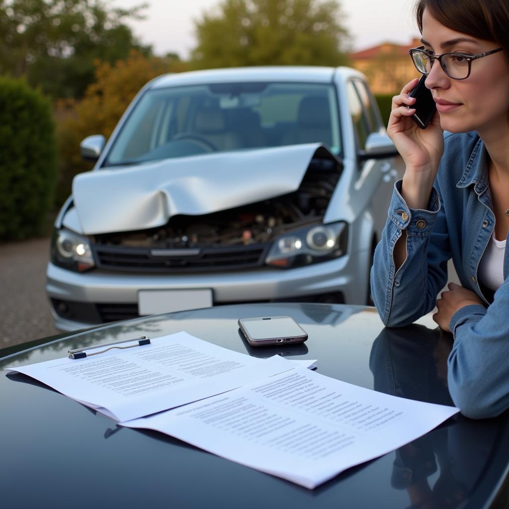 Filing a Car Insurance Claim in Dursley