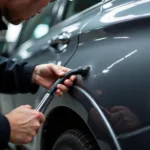 Dent removal process in East Belfast