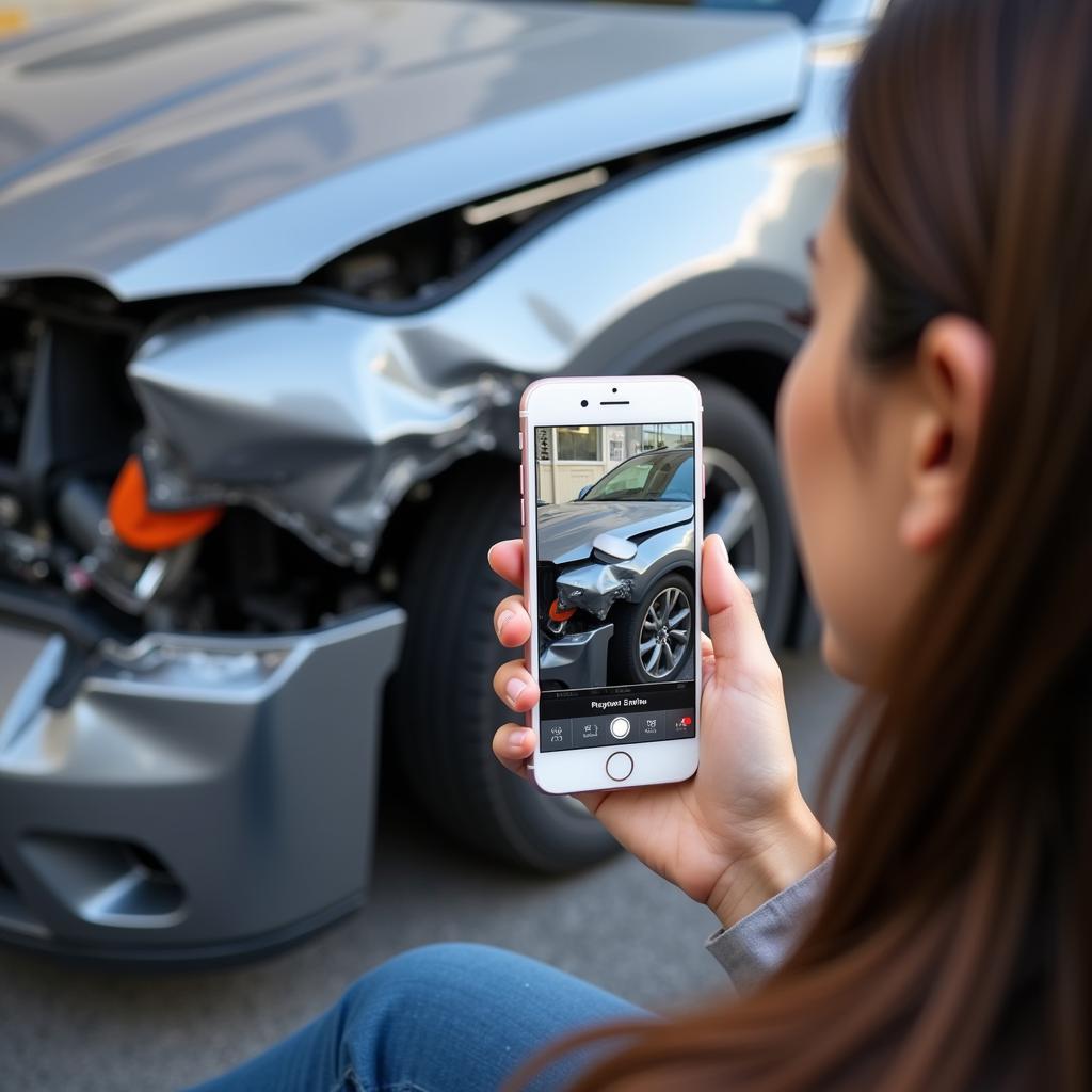 Using a Car Body Repair Estimate App