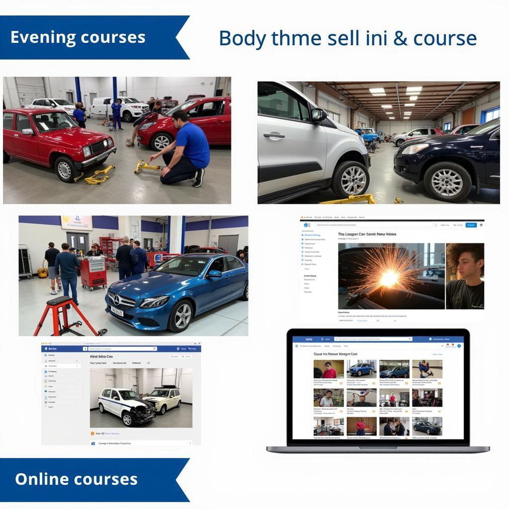 Exploring Different Car Body Repair Evening Course Options