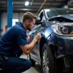 Car Body Repair Garage in Blackburn: Pre-Repair Inspection