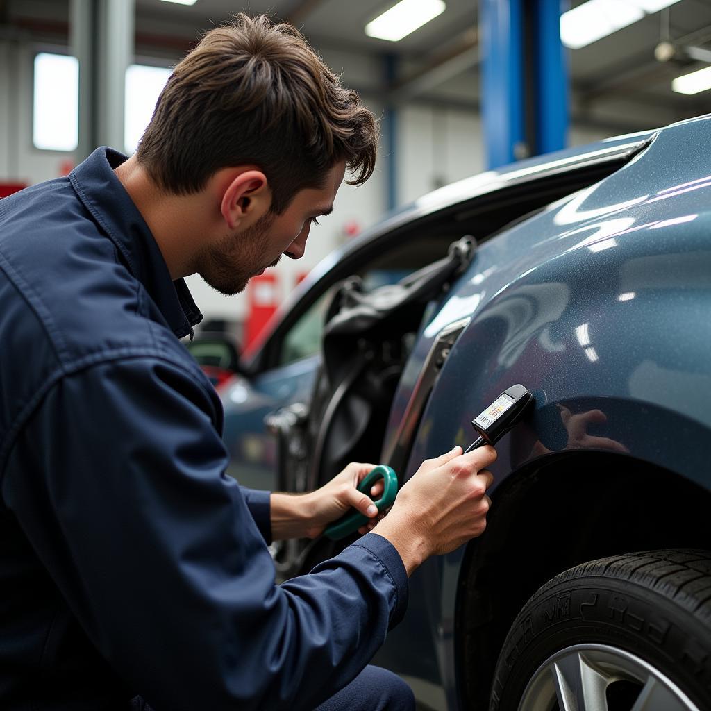 Car Body Repair Garage in Leeds Inspection Process