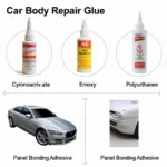 Different Types of Car Body Repair Glue