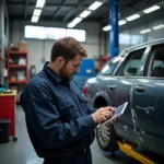 Car Body Repair Damage Assessment in Grays Essex