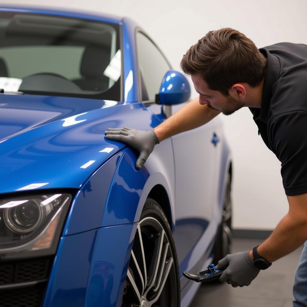 Precision Paint Matching for Car Body Repairs in Henley-on-Thames