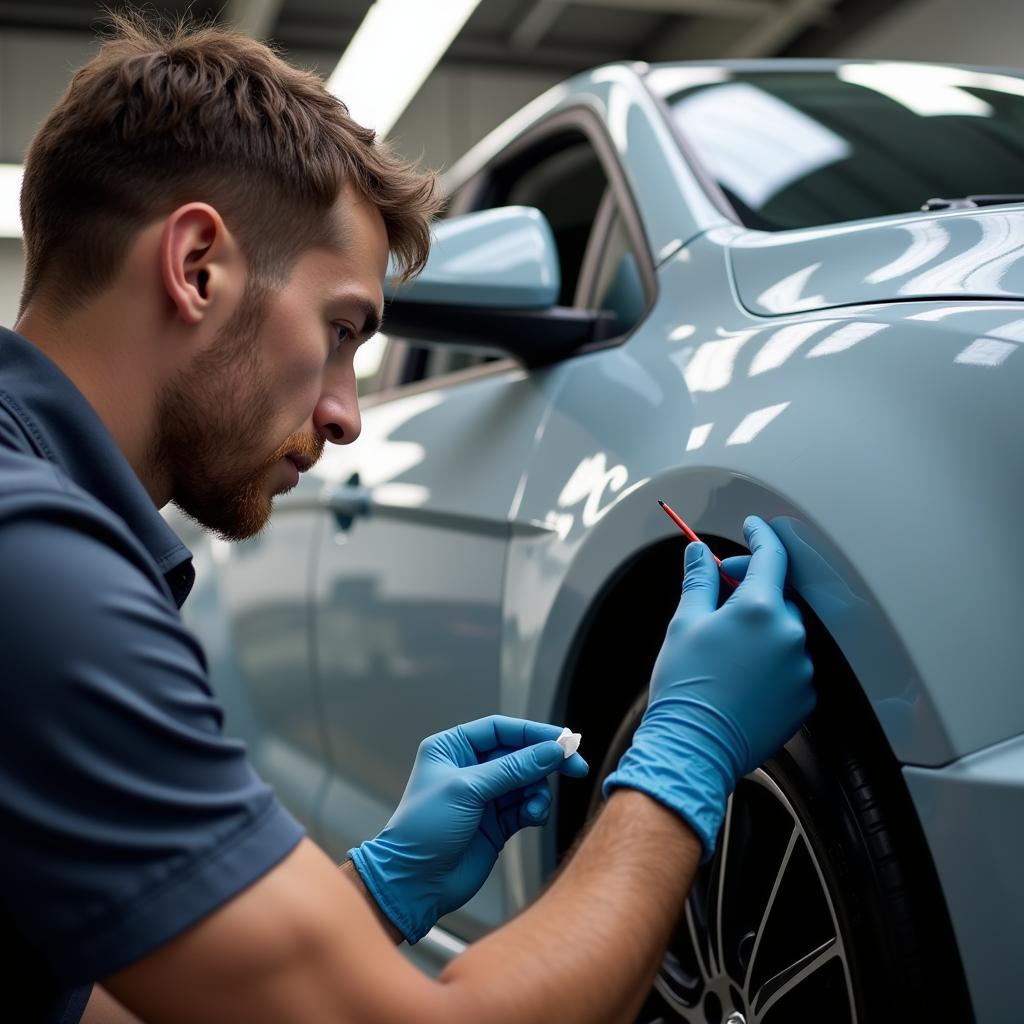 Precise Paint Matching for Car Body Repairs in Hull