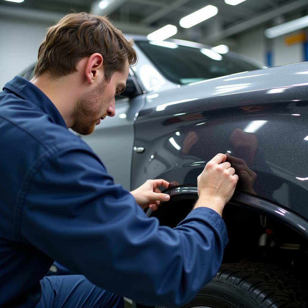 Car Body Repair Inspection