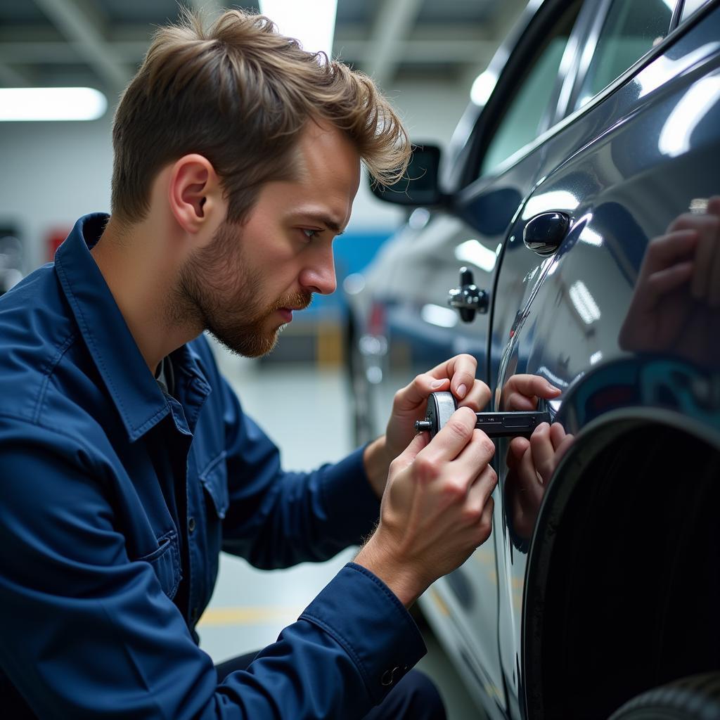 Car Body Repair Inspection in Hendon