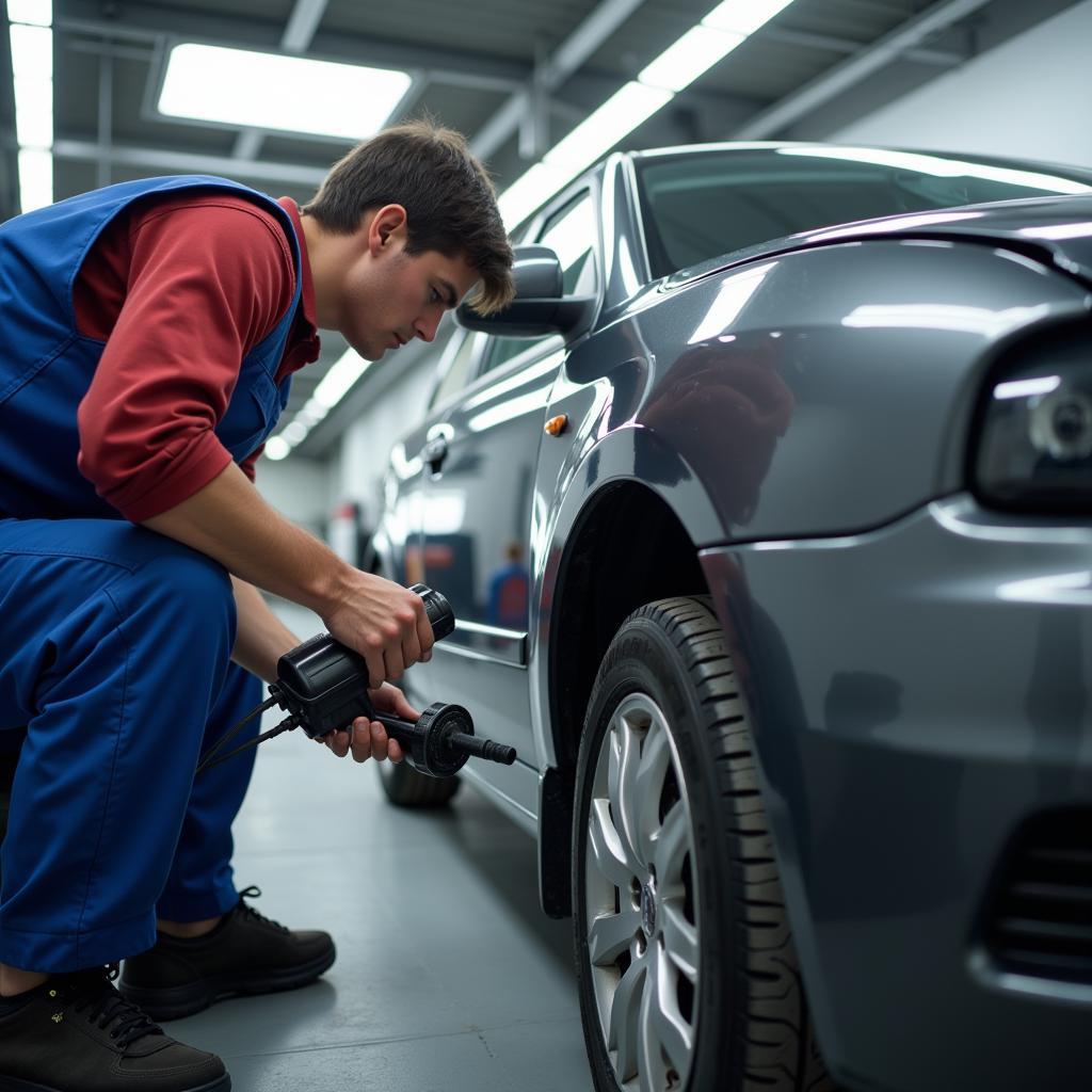 Car Body Repair Inspection in Salisbury