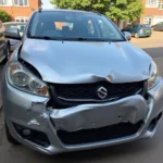 Damaged Car in Irlam