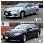 Before and After Car Body Repair in Malton