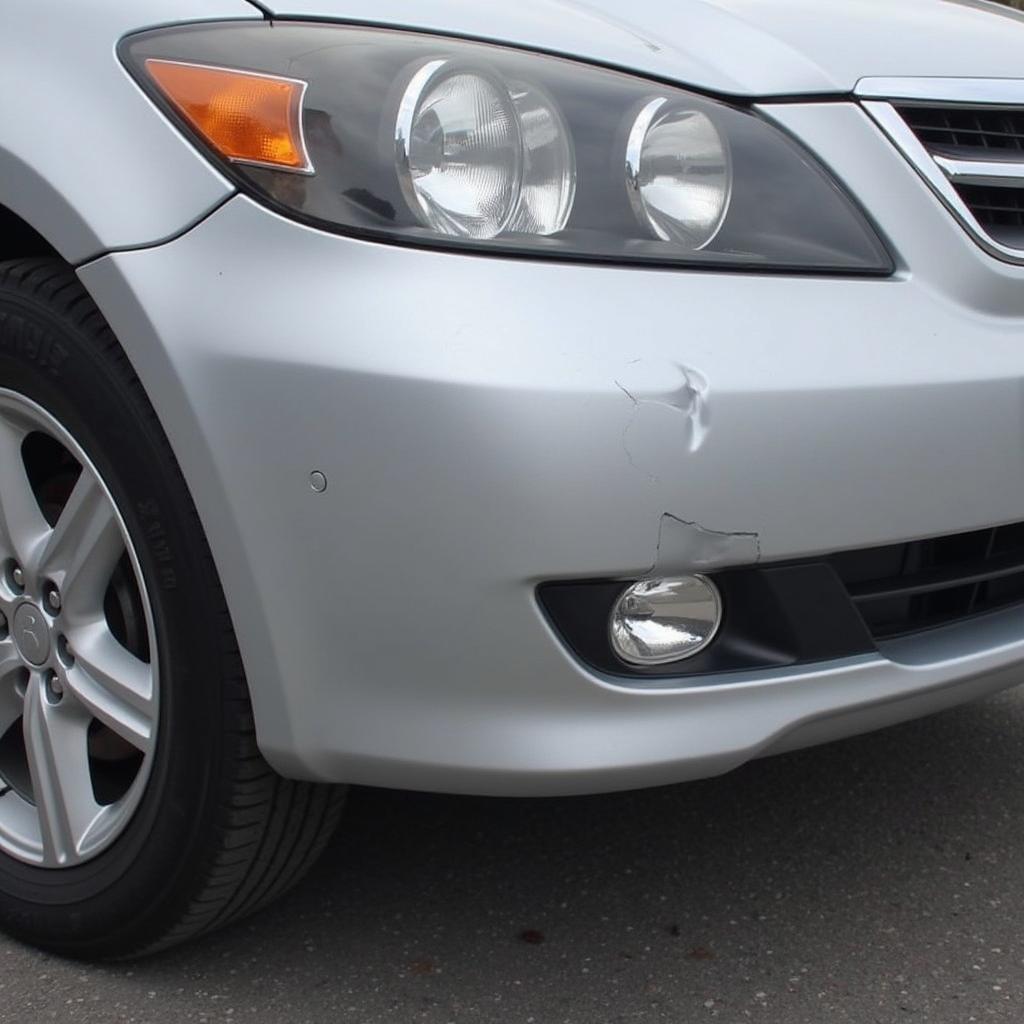 Minor Car Body Damage Repair