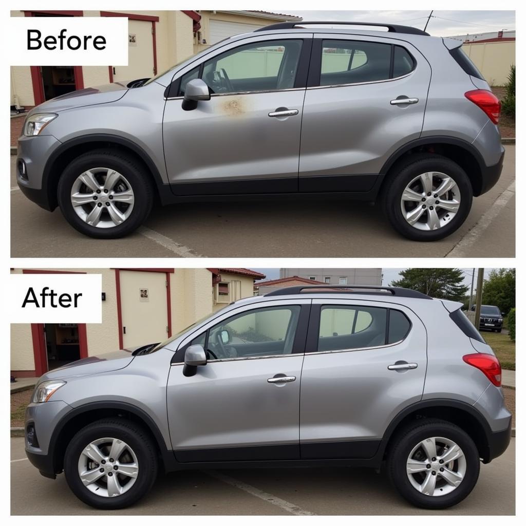 Car Body Repair Neston Before & After