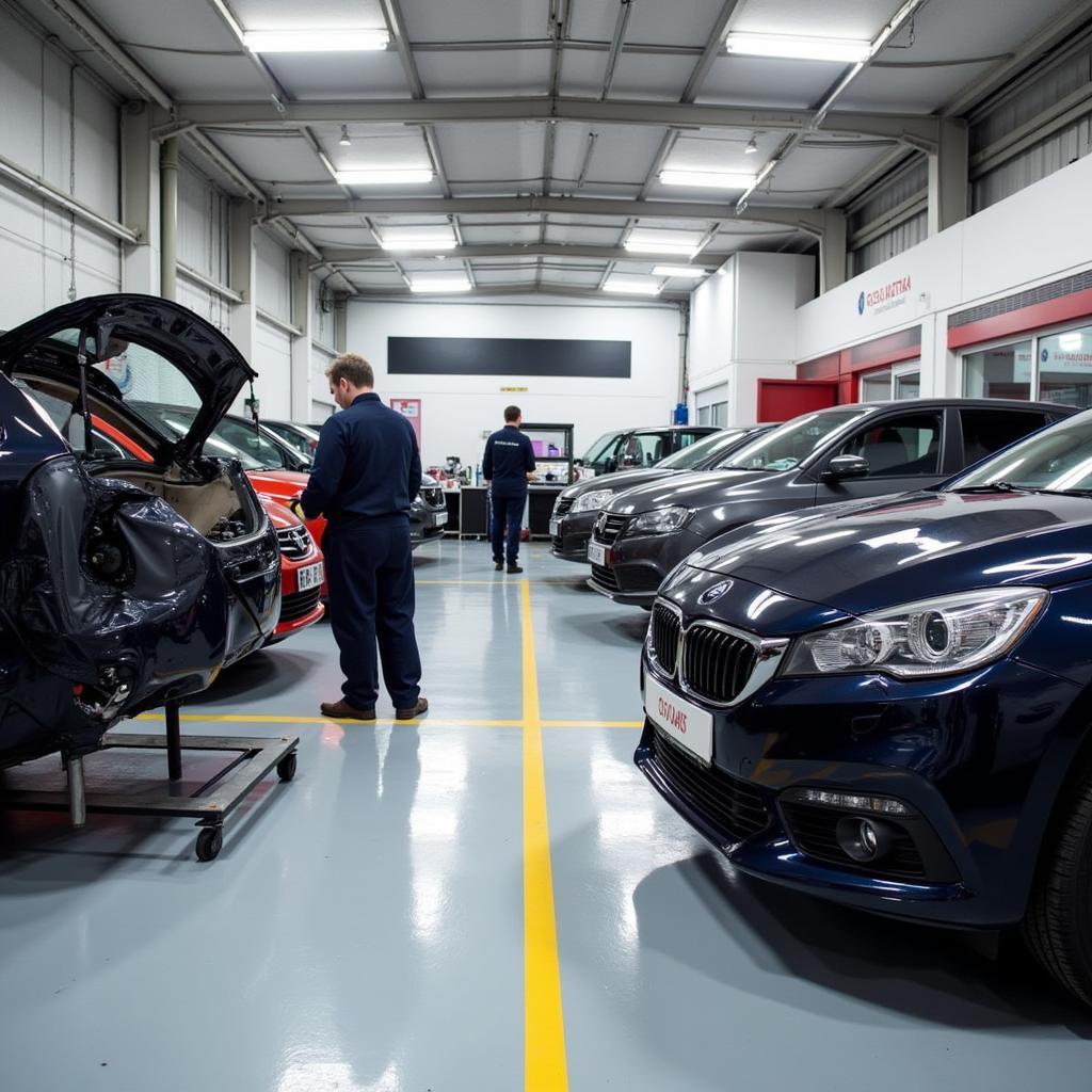 Car Body Repair Workshop in Nuneaton