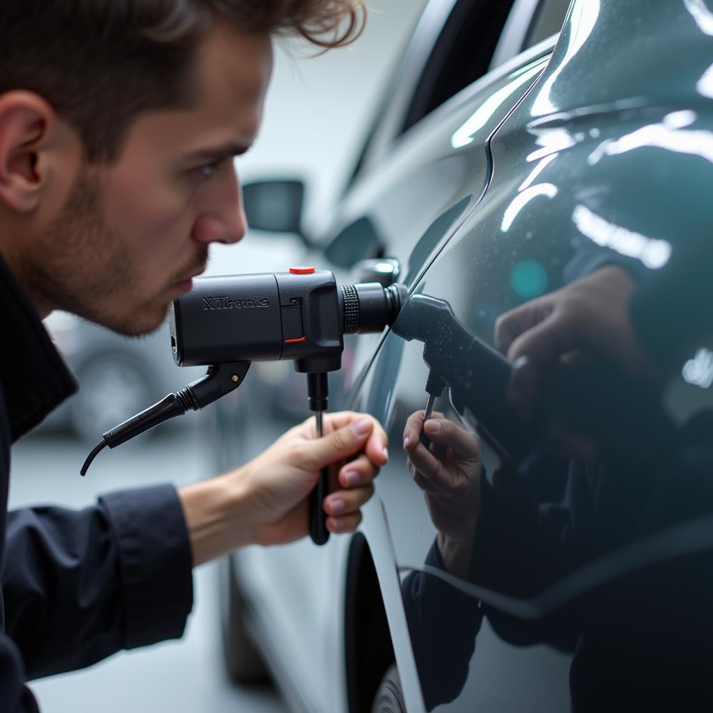 Matching Car Body Paint for Repair in the UK