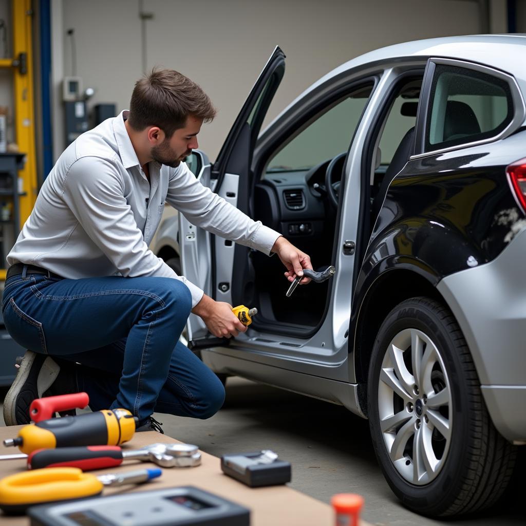 Car Body Repair Panel Replacement Cost UK