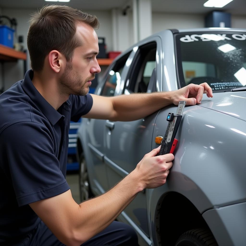 Assessing Car Body Damage in Potters Bar