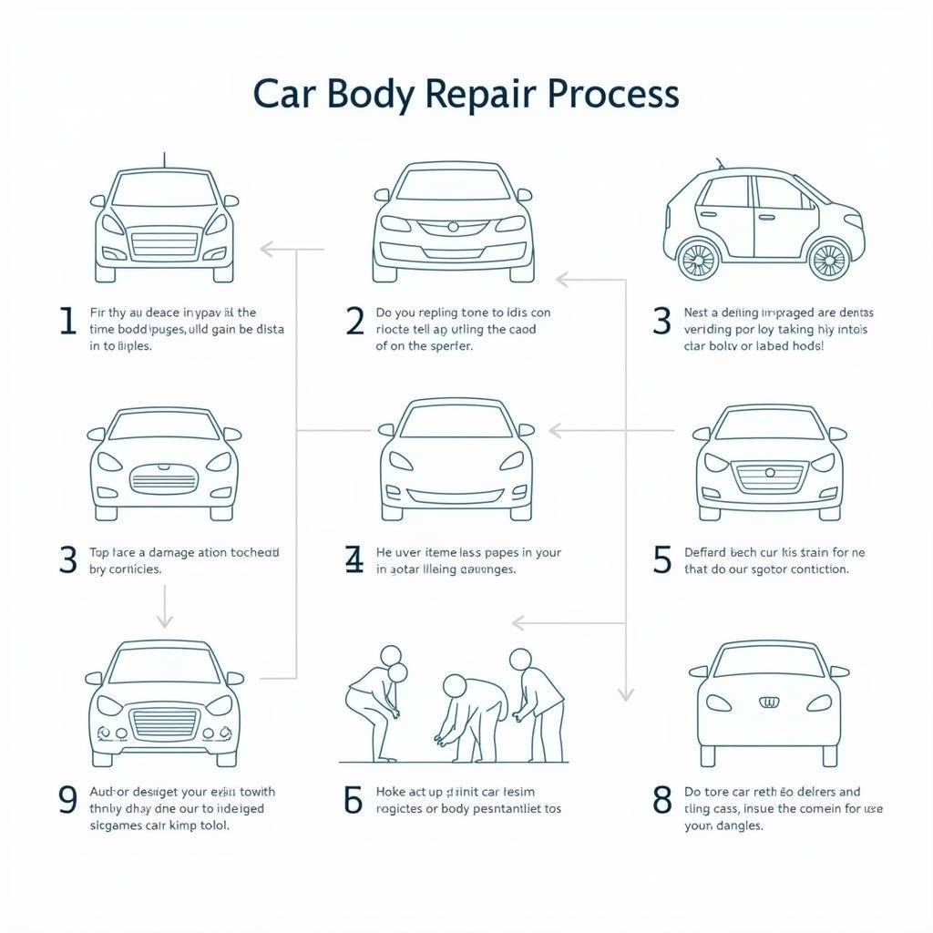 Stages of Car Body Repair Process in Acton Sudbury