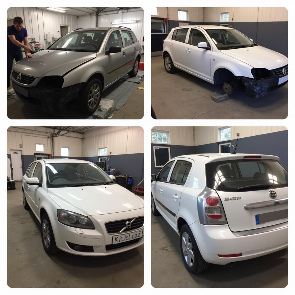 Car Body Repair Process in Bangor