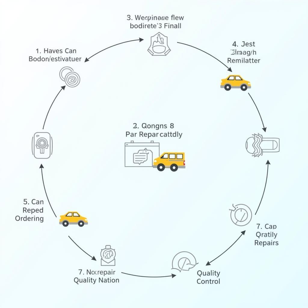 Car Body Repair Process in Broadheath