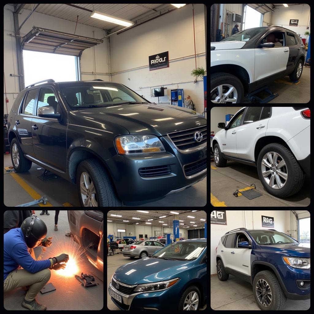 Car Body Repair Process in a Burridge Workshop