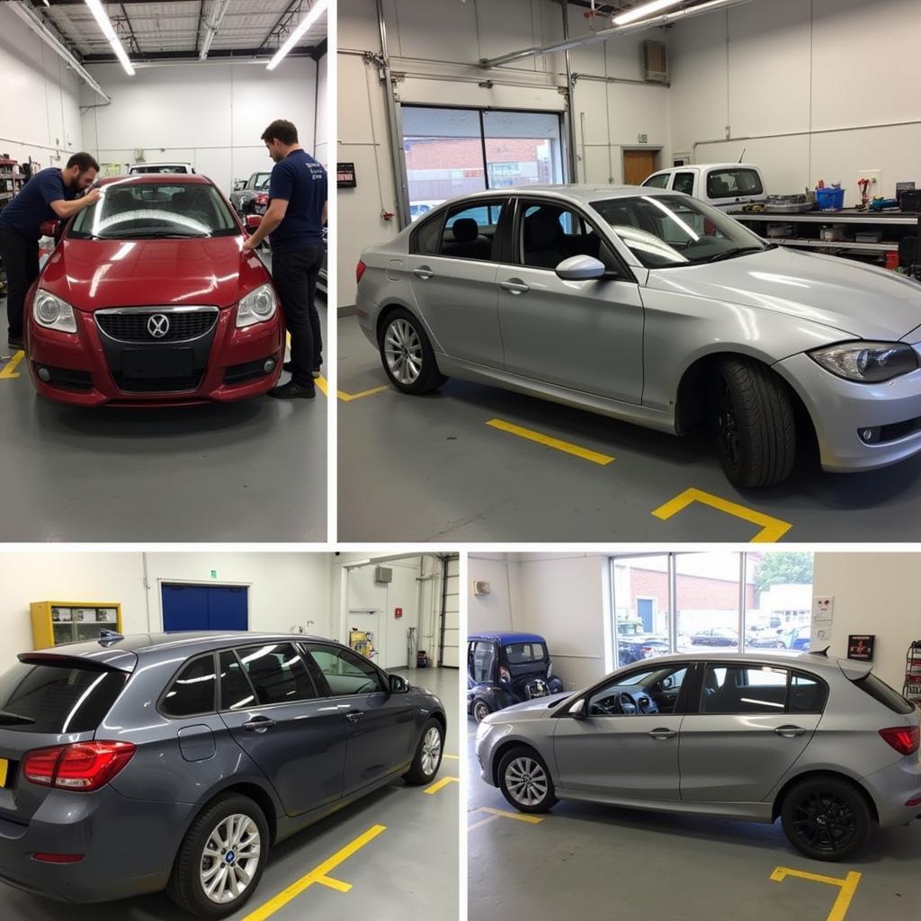 Car Body Repair Process in Corby