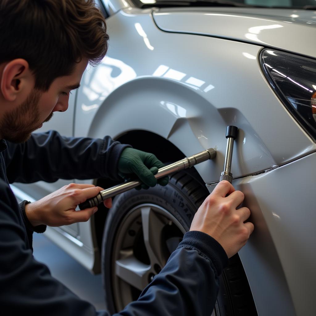 Car Body Repair Process in Dartmoor