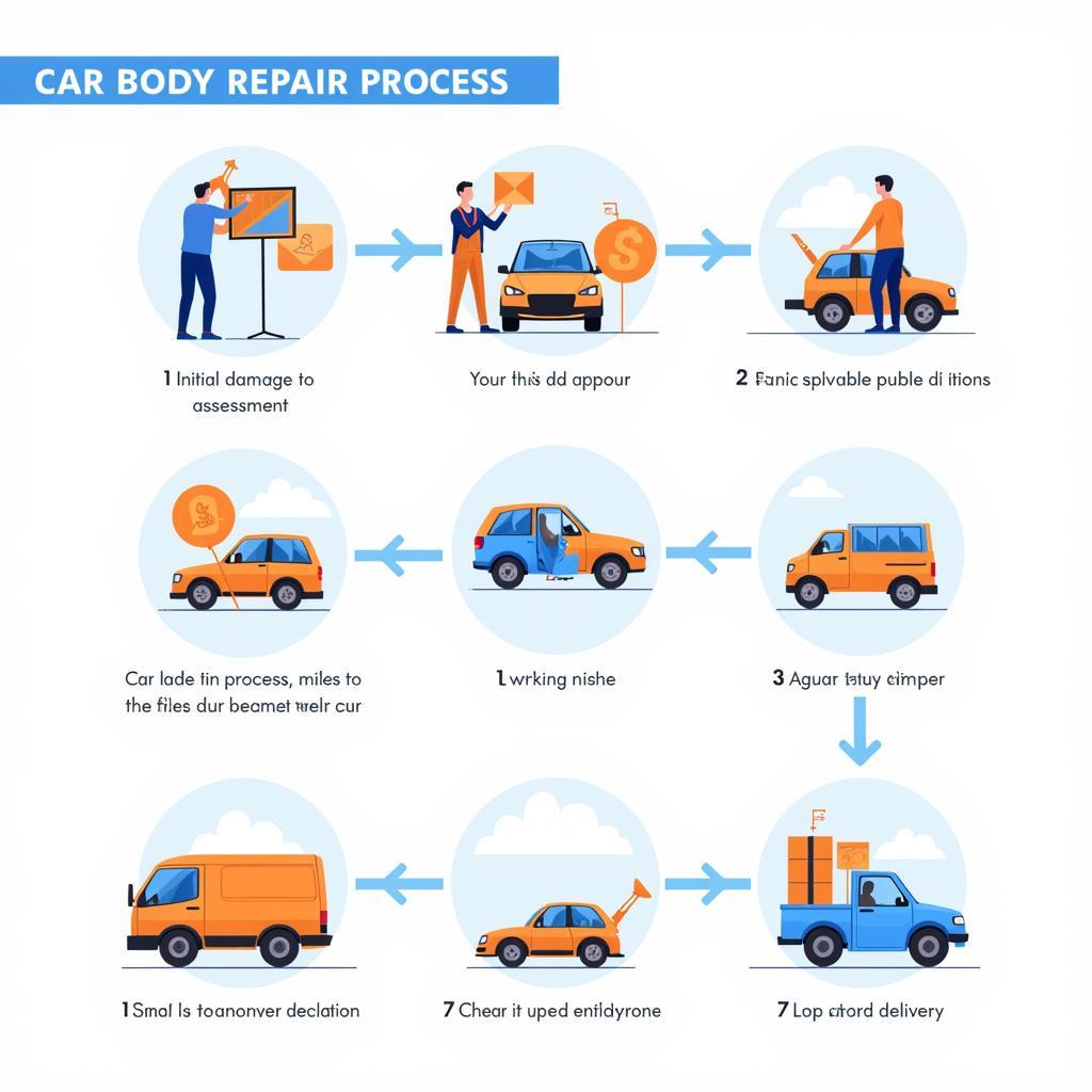 Car Body Repair Process in Dendron