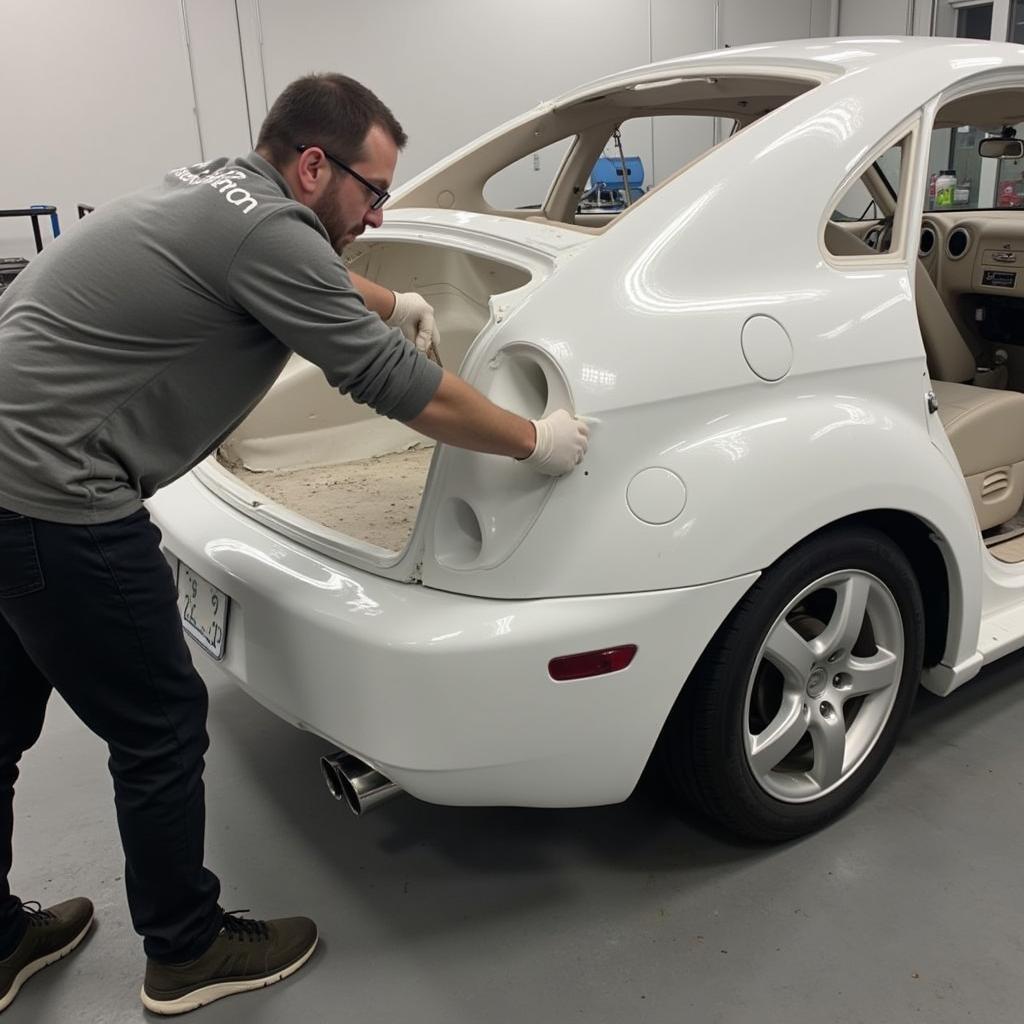 Car Body Repair Process in Gillingham