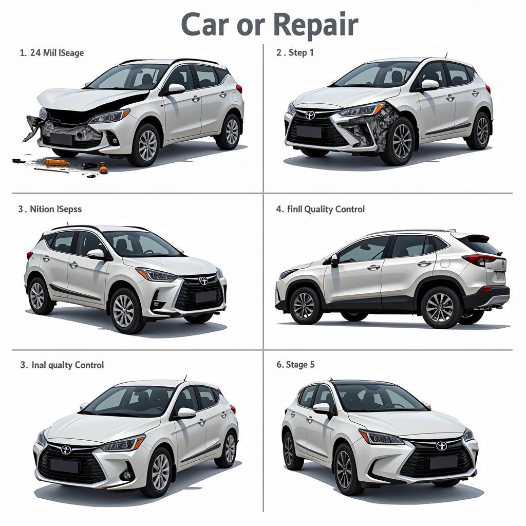 Stages of Car Body Repair in Halifax