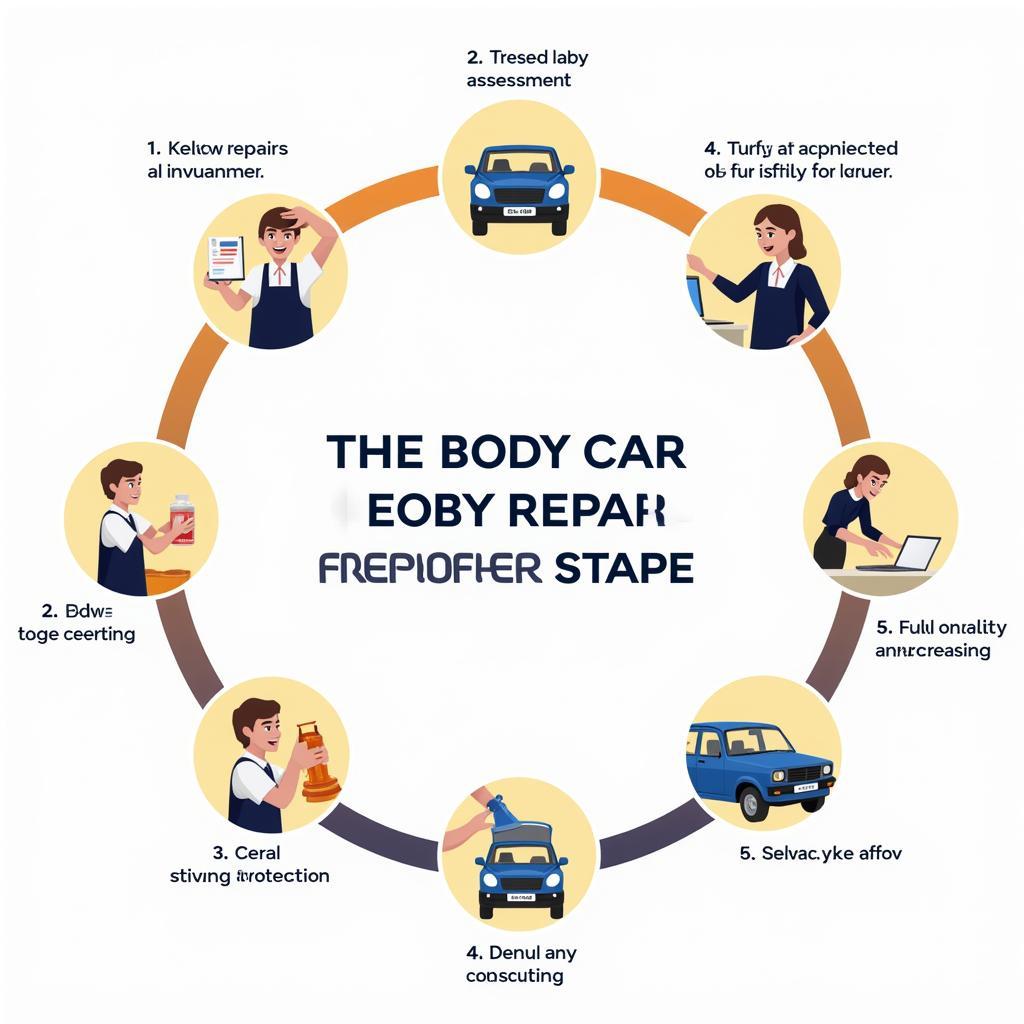 Stages of Car Body Repair in Hayes