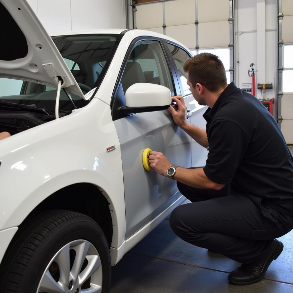 Car Body Repair Process in Kettering