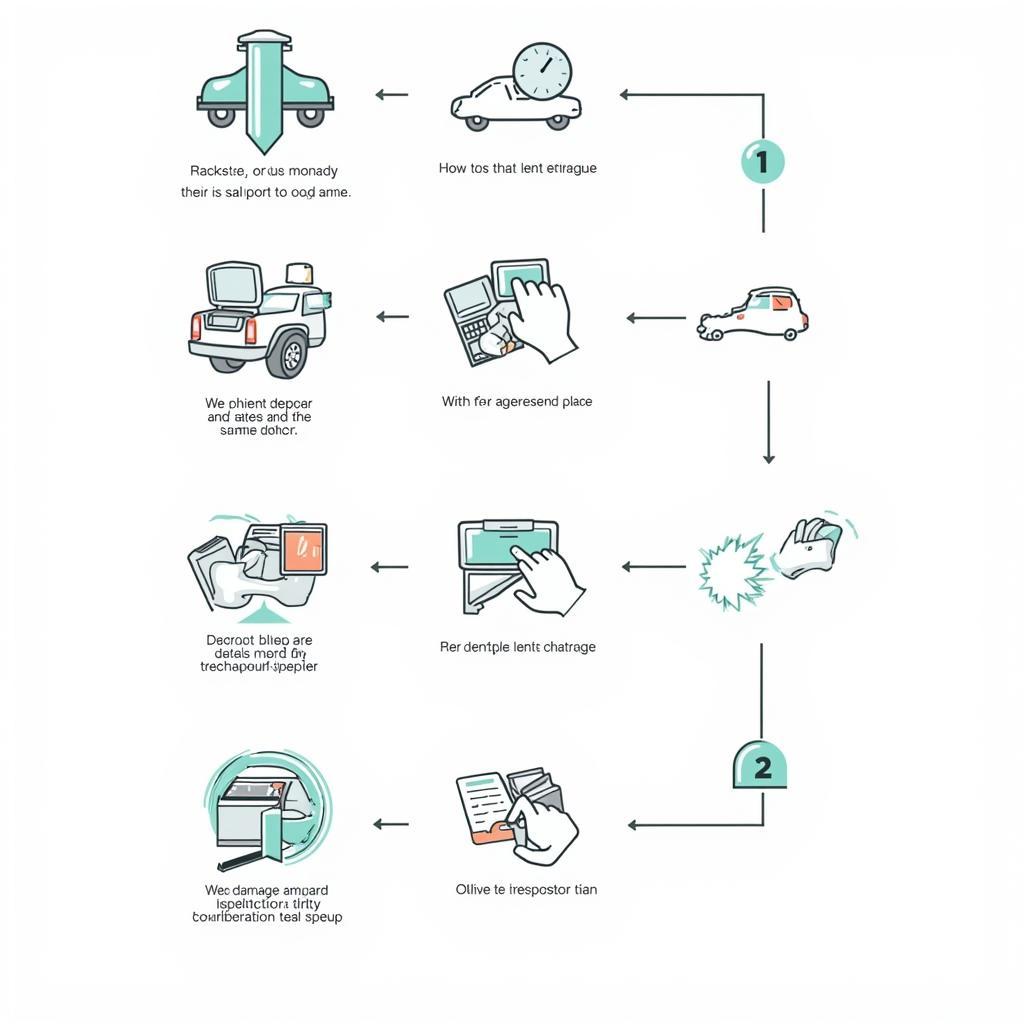 Car Body Repair Process Stages