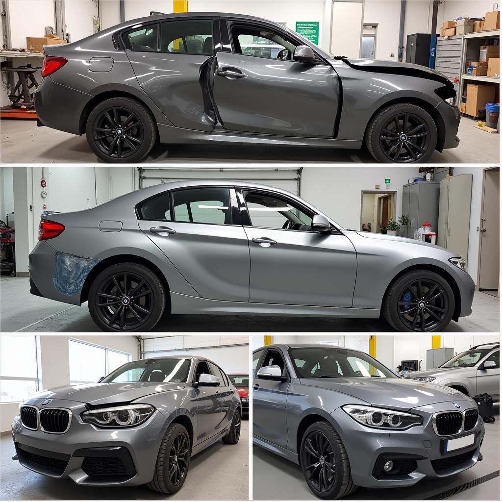 Car Body Repair Process in a Ringmer Workshop