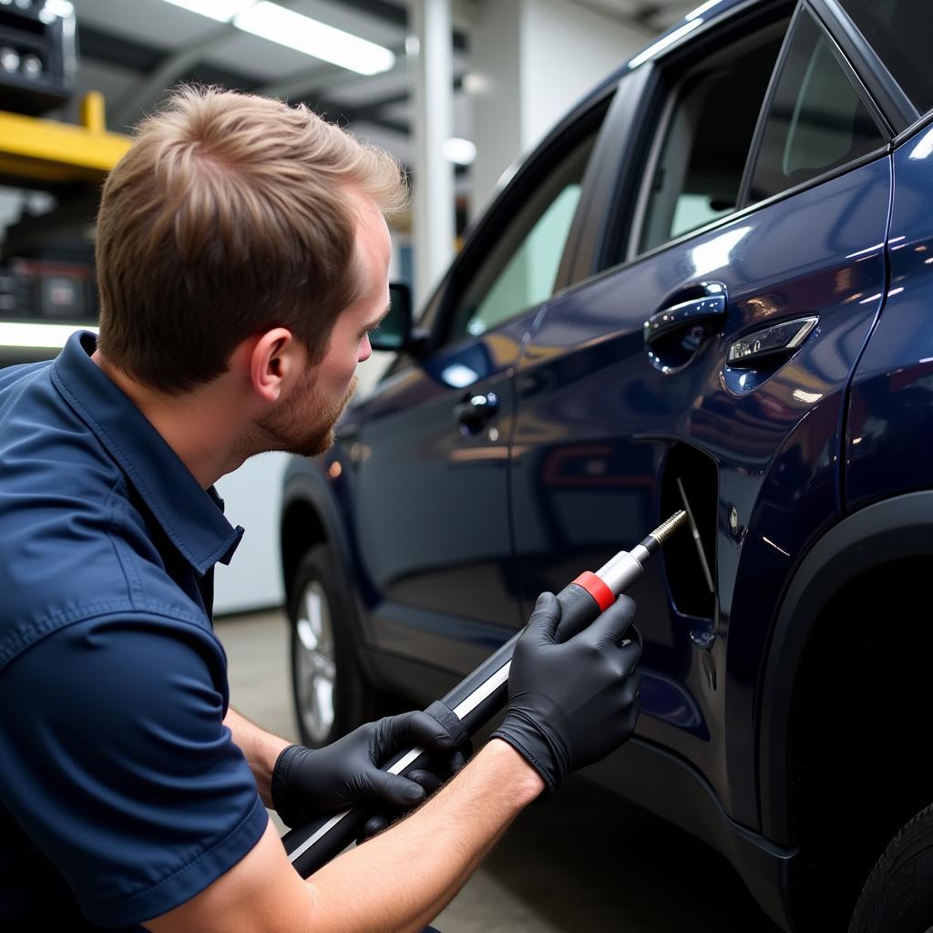 Car Body Repair Process in Sandbach: Quality Control Inspection