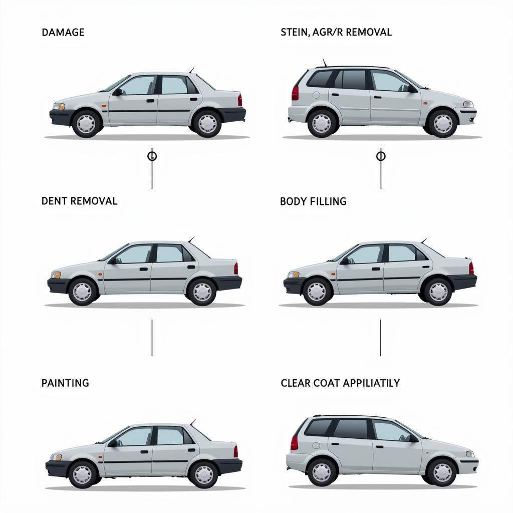 Car Body Repair Process Stages in Solihull