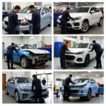 Car Body Repair Process in Huddersfield Near St Andrew's Rd