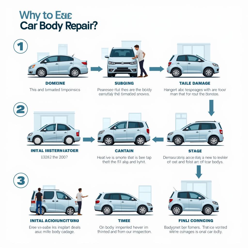 Stages of Car Body Repair