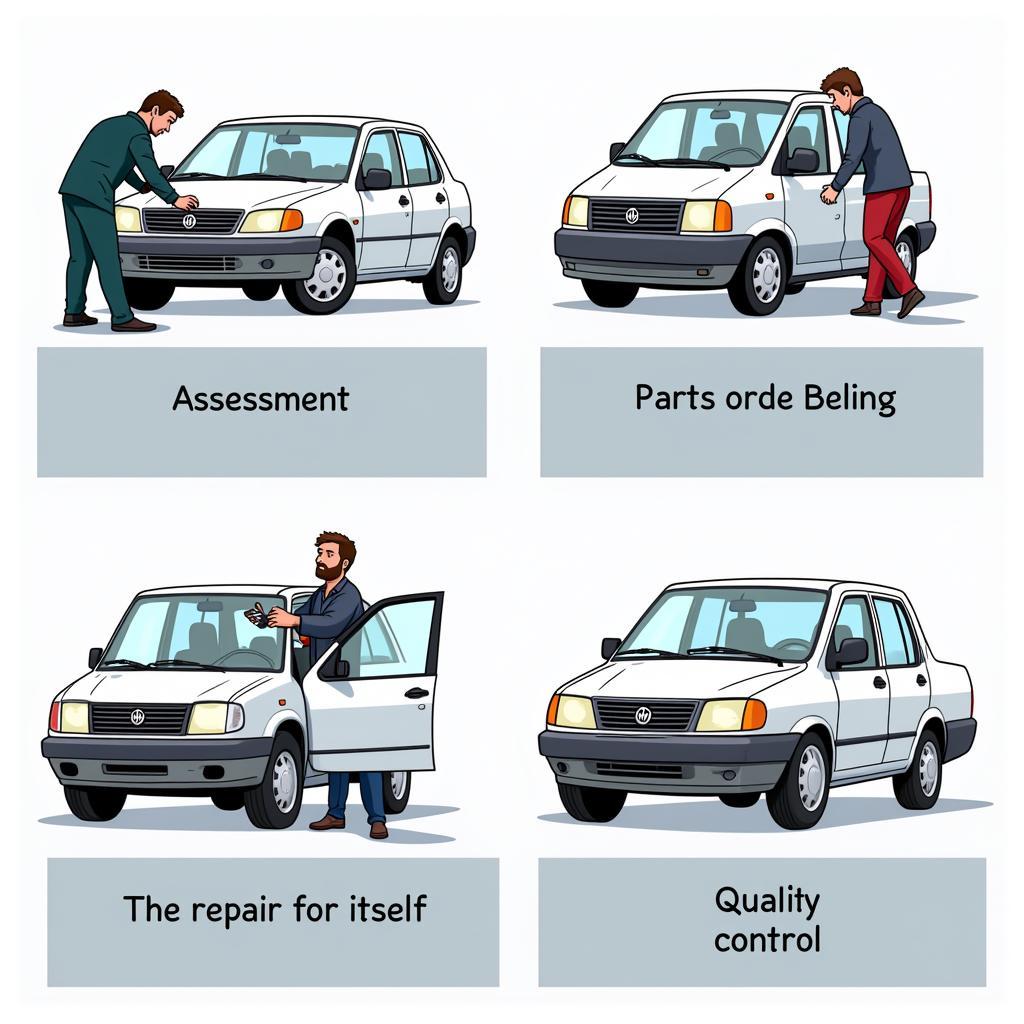 The Car Body Repair Process in Weston Coyney