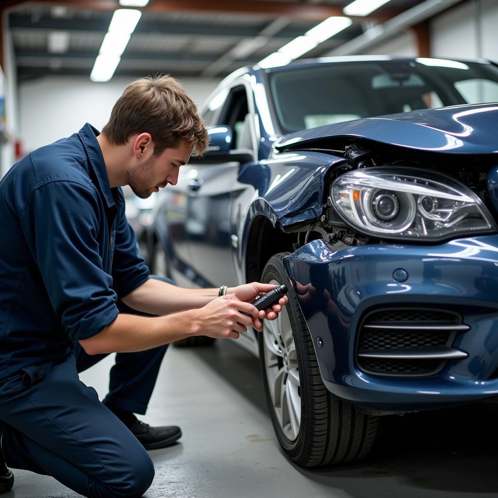 Damage Assessment in Car Body Repair Widnes