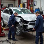 Collision Repair in a Romiley Body Shop